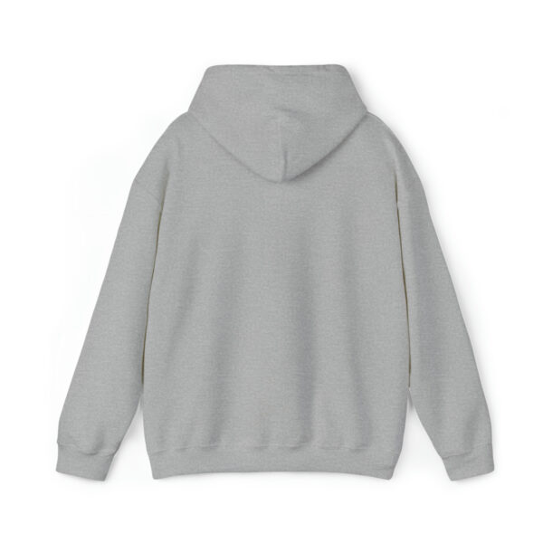 Unisex Heavy Blend™ Christmas Yorkie Grey Hooded Sweatshirt - Image 2