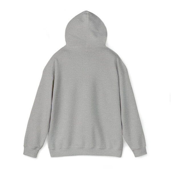 Unisex Heavy Blend™ Christmas Yorkie Grey Hooded Sweatshirt - Image 3