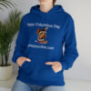 Unisex Heavy Blend™ "Yappy Columbus Day" Yorkie Hooded Sweatshirt - Image 9
