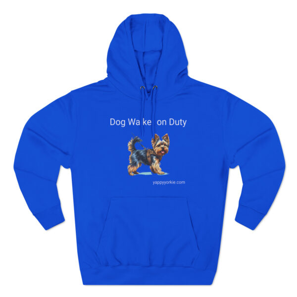 Unisex Premium Yorkie Dog Walker Pullover Hoodie