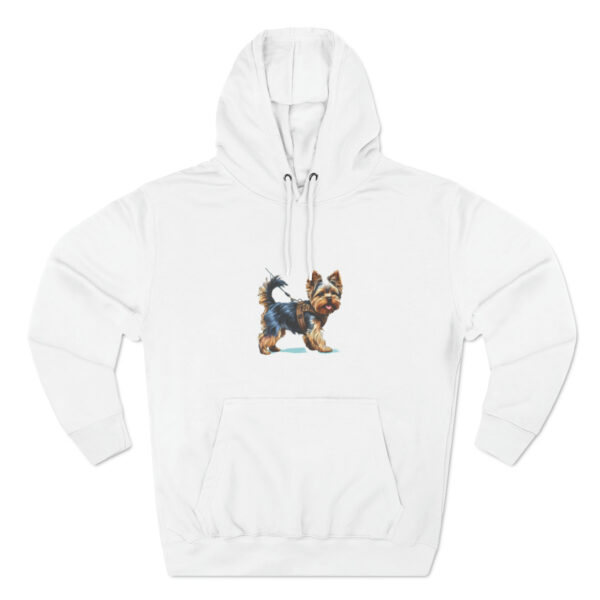 Unisex Premium Yorkie Dog Walker Pullover Hoodie - Image 7