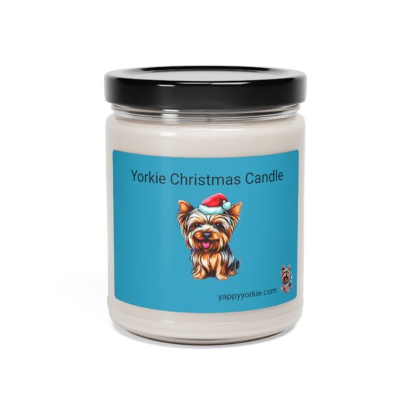 Scented Soy Yorkie Chistmas Candle, 9oz - Image 17