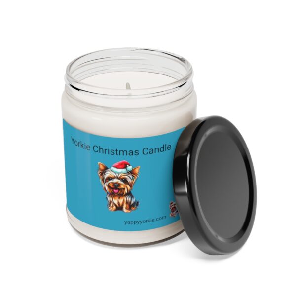 Scented Soy Yorkie Chistmas Candle, 9oz - Image 18