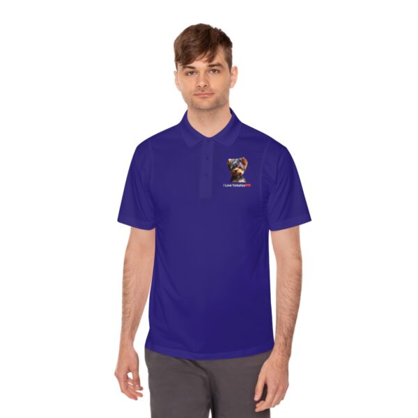 Prototype of "I Love Yorkshire" 3-button Polo Shirt