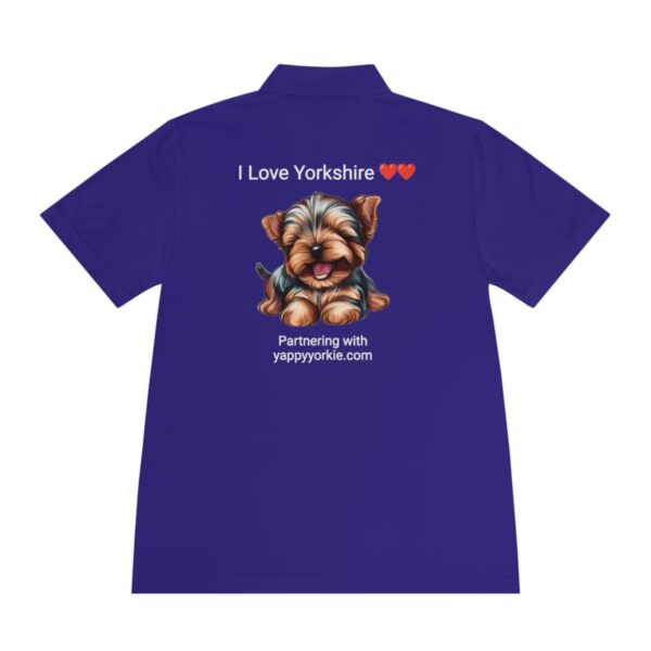 Prototype of "I Love Yorkshire" 3-button Polo Shirt - Image 3