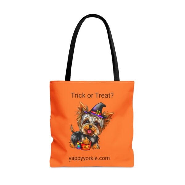 Halloween Yorkie Trick or Treat Bag