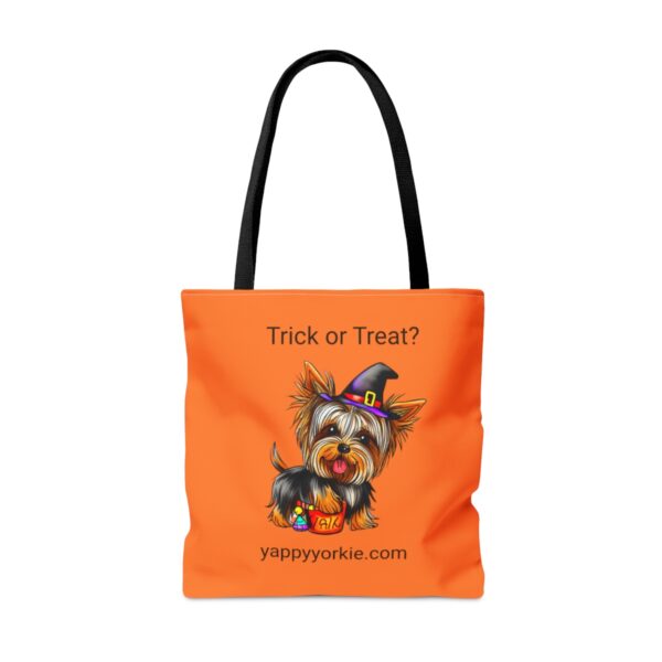 Halloween Yorkie Trick or Treat Bag - Image 2