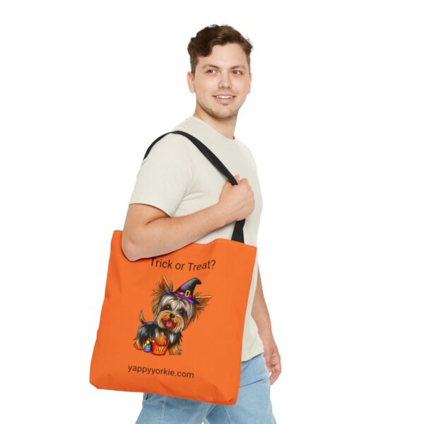 Halloween Yorkie Trick or Treat Bag - Image 3