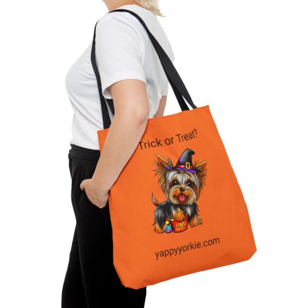 Halloween Yorkie Trick or Treat Bag - Image 4