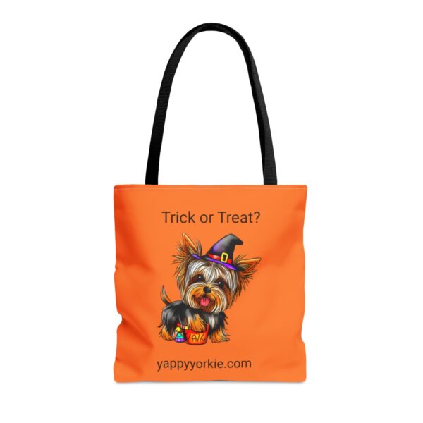 Halloween Yorkie Trick or Treat Bag - Image 5