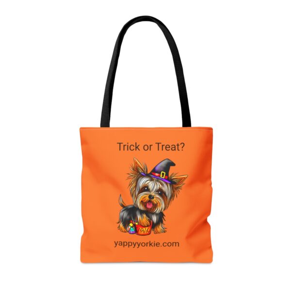 Halloween Yorkie Trick or Treat Bag - Image 6