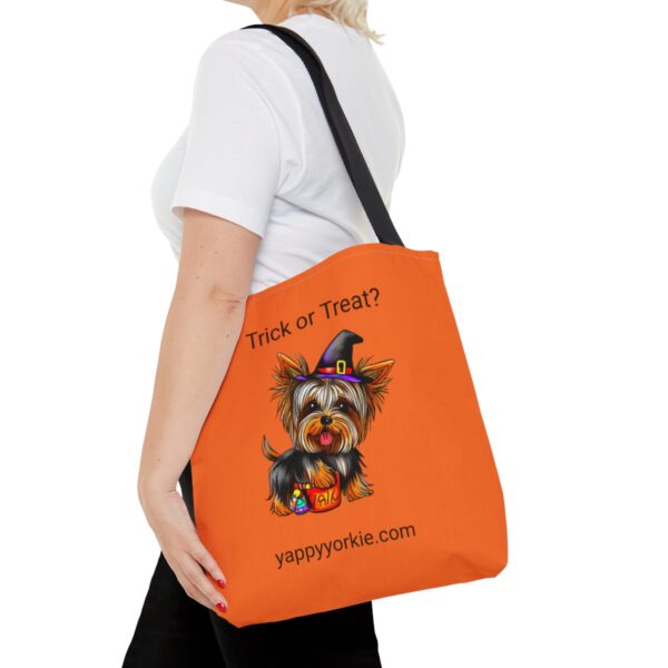 Halloween Yorkie Trick or Treat Bag - Image 8