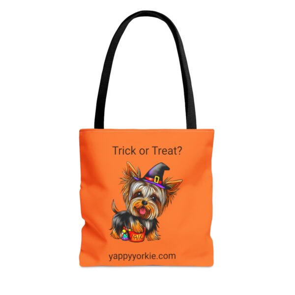 Halloween Yorkie Trick or Treat Bag - Image 9