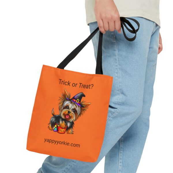 Halloween Yorkie Trick or Treat Bag - Image 12