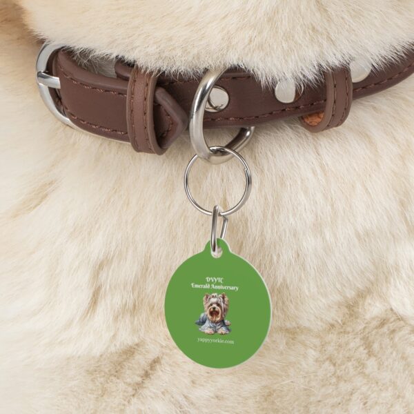 DVYTC Emerald Anniversary Harness Tag - Image 5