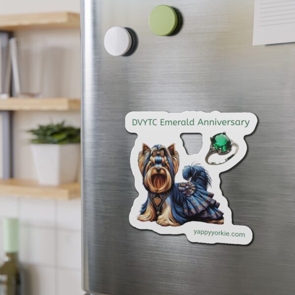 DVYTC Emerald Anniversary Die-Cut Magnet - Image 15