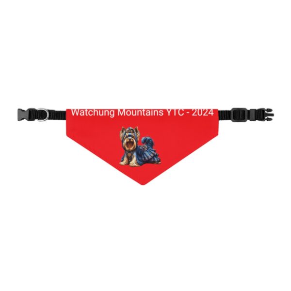 Watchung Mountains YTC 2024 Bandana - Red - Image 4