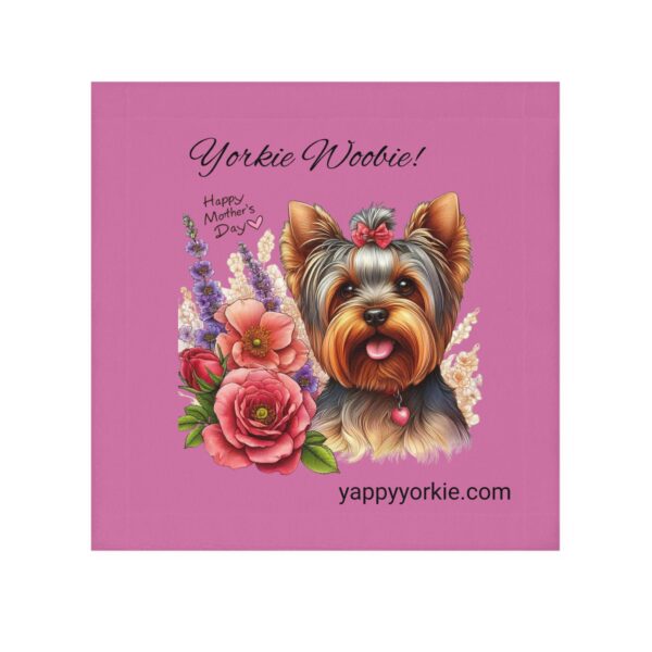 Mother's Day 13' X 13" Yorkie Woobie
