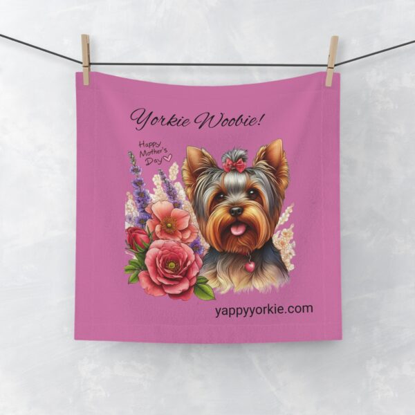 Mother's Day 13' X 13" Yorkie Woobie - Image 3