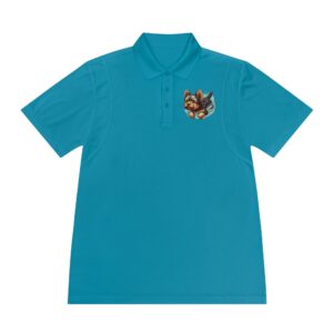 Yorkie Summer SPLASH 3-button Polo Shirt