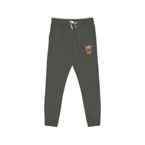 Cozy Garment-Dyed Fleece Sweatpants, Unisex Lounge Pants