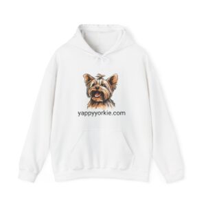 Unisex Heavy Blend™ Happy Yappy Yorkie Hooded Sweatshirt