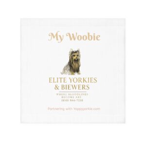 WHITE Elite Yorkies Woobie