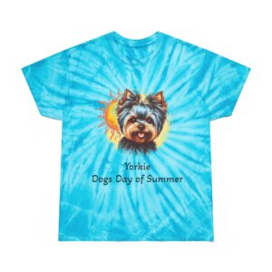 Yorkie Summer Tie-Dye Tee, Cyclone